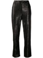 Giuseppe Di Morabito Sequin-embellished Trousers - Black
