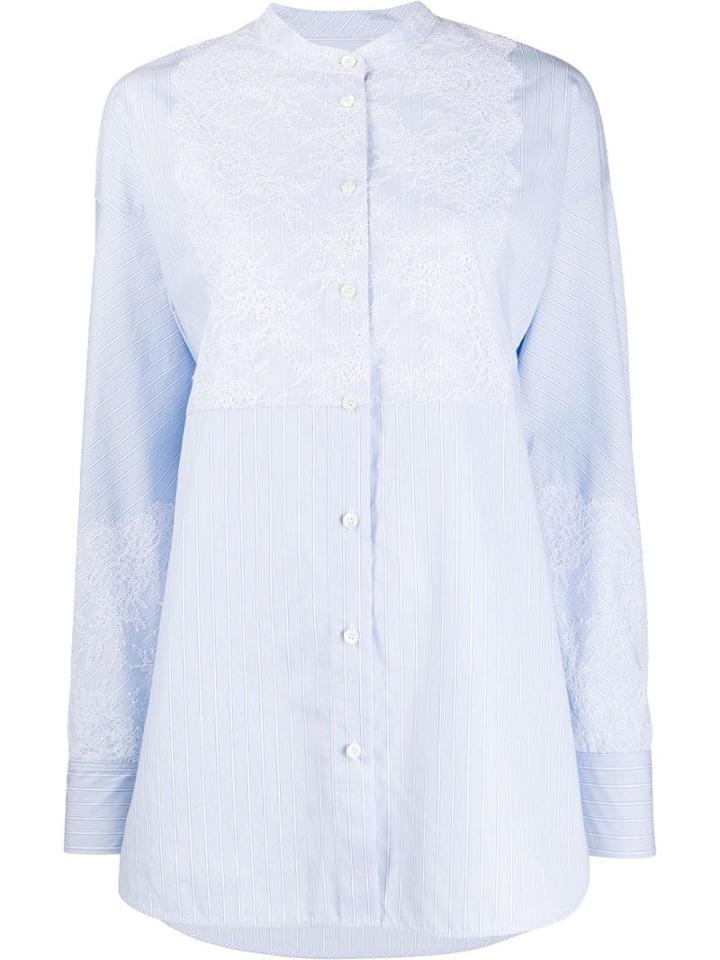 Escada Sport Lace Embellished Shirt - Blue