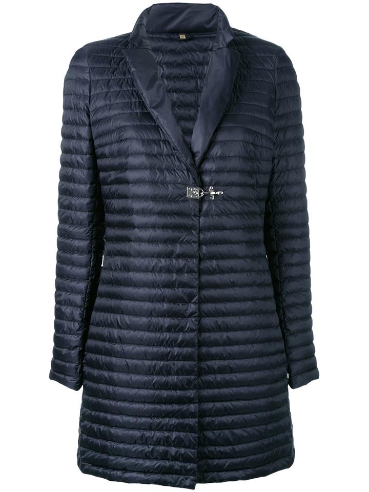 Fay Padded Coat, Women's, Size: 42, Black, Feather Down/polyamide/feather