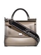 Dolce & Gabbana Sicily Transparent Shoulder Bag - Grey