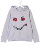 Stella Mccartney Kids Teen Ladybird Print Hoodie - Grey