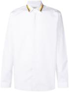 Valentino Beaded Collar Shirt - White