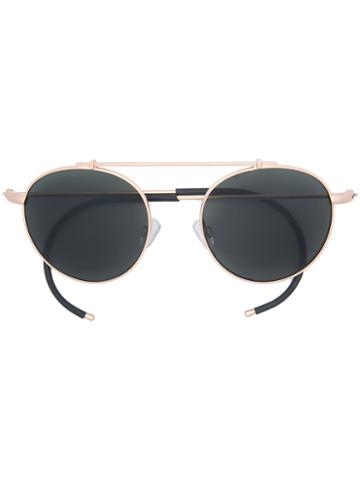 Ep0khe - 'xoa' Sunglasses - Unisex - Metal - One Size, Grey, Metal