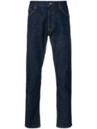 Prada Tapered Cropped Jeans - Blue