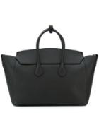 Bally Large Sommet Tote, Women's, Black, Calf Leather