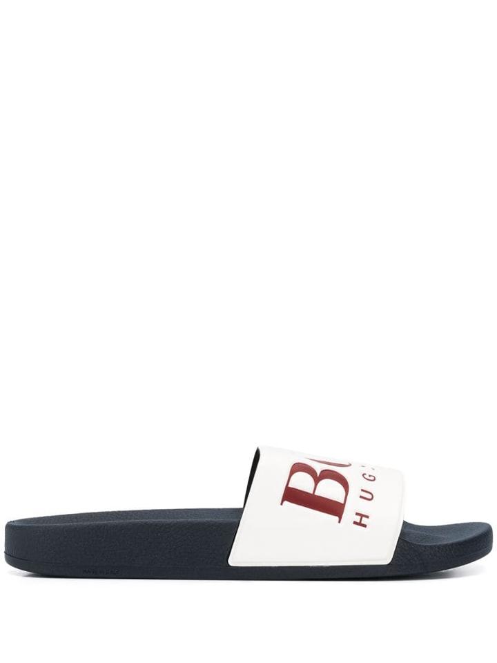 Boss Hugo Boss Branded Slides - Blue