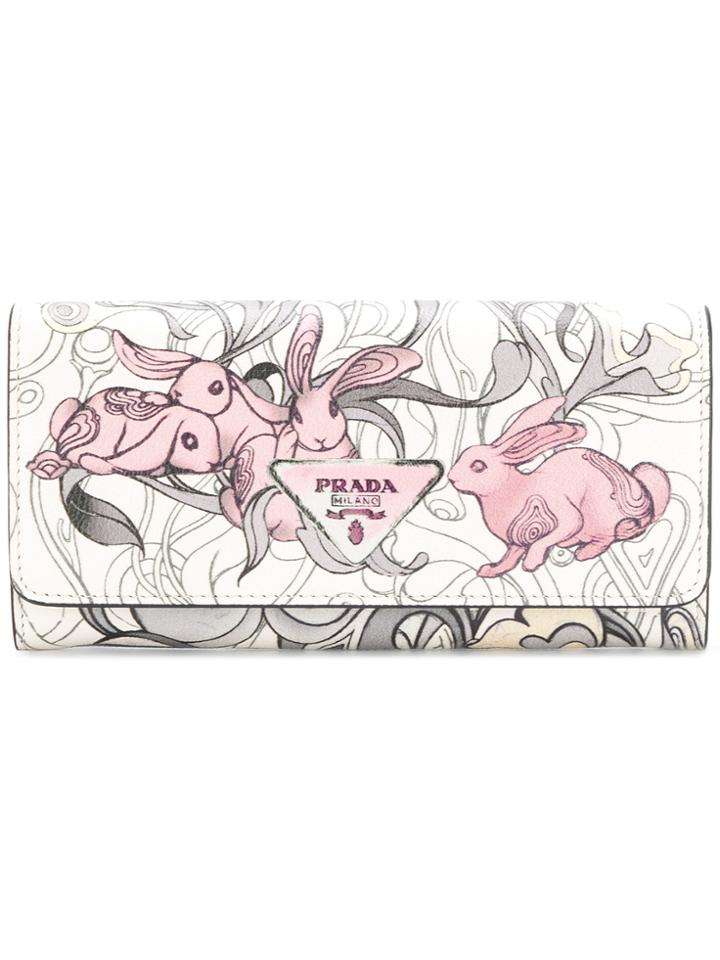Prada Bunny Purse - Nude & Neutrals