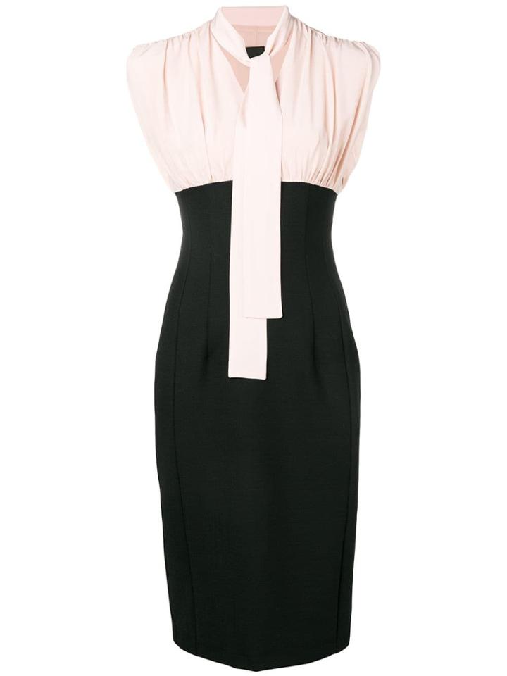 Pinko Empire Line Fitted Dress - Black
