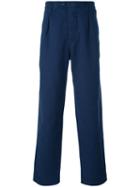 Bleu De Paname - Suedois Pants - Men - Cotton - 34, Blue, Cotton