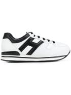 Hogan Logo Lace-up Sneakers - White