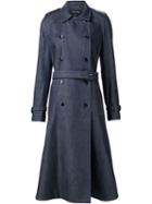 Vanessa Seward Denim Trench Coat