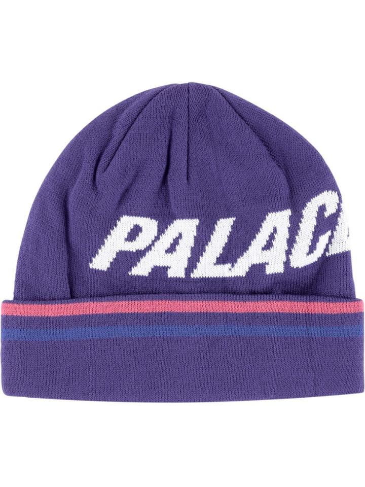 Palace Ferghouse Beanie - Purple