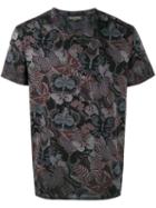 Valentino 'rockstud Japanese Butterfly' T-shirt