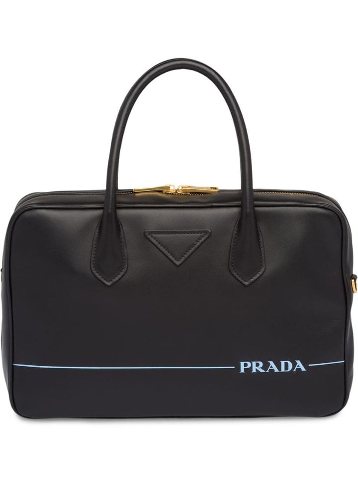 Prada Prada Mirage Medium Leather Bag - Black