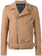 Route Des Garden Biker Jacket, Men's, Size: 52, Brown, Viscose/wool