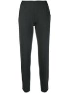 Piazza Sempione Slim-fit Cigarette Trousers - Grey