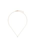 Kismet By Milka 14kt Rose Gold F Diamond Letter Necklace