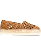 Paloma Barceló Open Woven Espadrilles