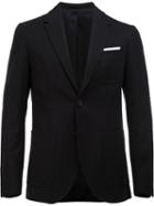 Neil Barrett Fitted Blazer, Men's, Size: 46, Blue, Cotton/polyester/viscose
