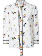 Essentiel Antwerp Peanuts Cartoon Print Blouse - White