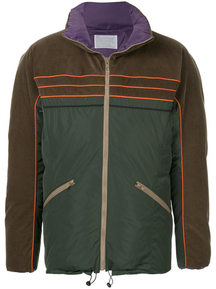 Kolor Colour Block Lightweight Jacket - Multicolour