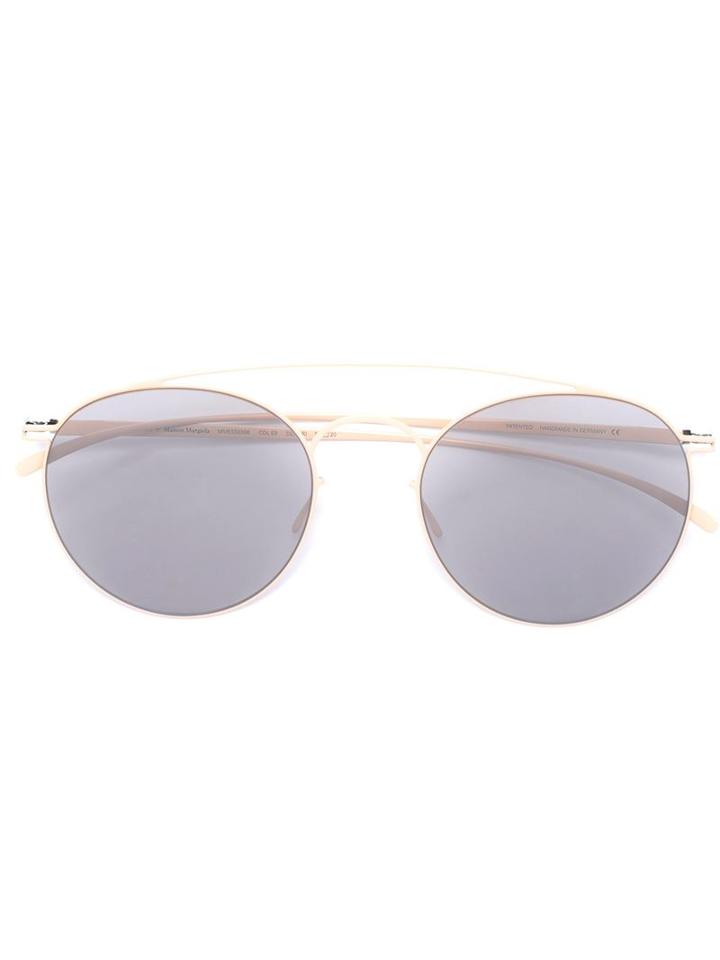 Mykita Maison Martin Margiela X Mykita Mmesse006 Sunglasses, Adult Unisex, Nude/neutrals, Metal Other