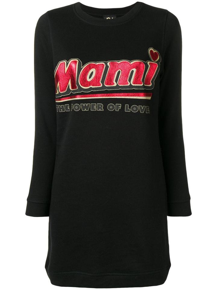 Nil & Mon Fitted Sweater Dress - Black