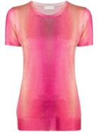 Etro Lurex Effect T-shirt - Pink