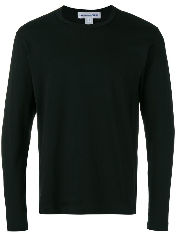 Comme Des Garçons Shirt Logo Back Print T-shirt, Men's, Size: Large, Black, Cotton
