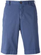 Canali - Chino Shorts - Men - Cotton/spandex/elastane - 50, Blue, Cotton/spandex/elastane