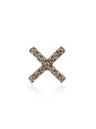 Loquet X Diamond Letter - Metallic