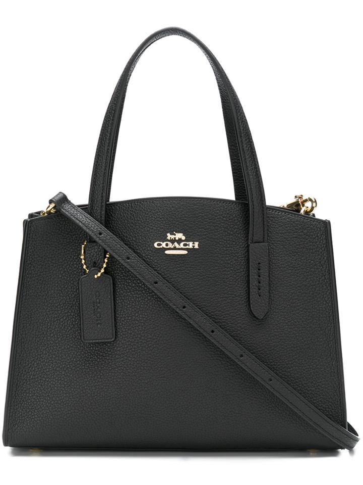 Coach Charlie 27 Carryall Tote - Black