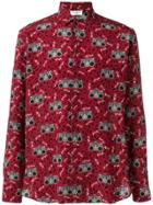 Saint Laurent Printed Shirt - Red