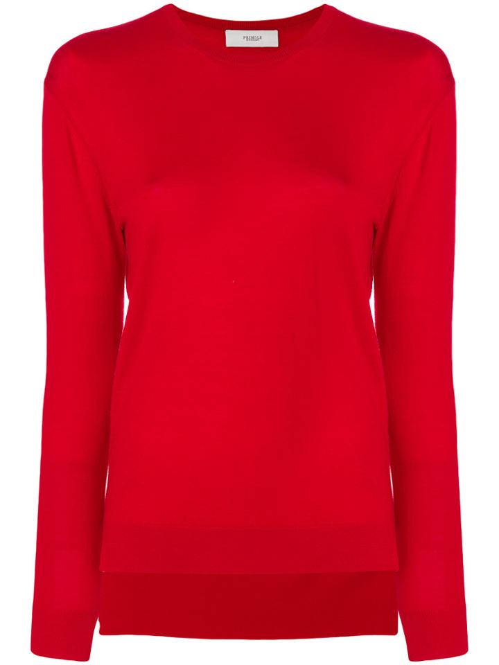 Pringle Of Scotland Round Neck Sweater - Red
