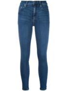 Nobody Denim - Cult Skinny Ankle Addictive - Women - Cotton/polyester/spandex/elastane - 25, Blue, Cotton/polyester/spandex/elastane