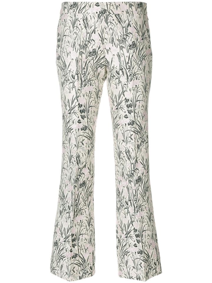 Giambattista Valli Jacquard Trousers - White