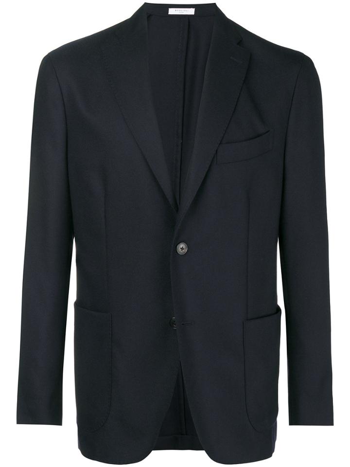 Boglioli Two Button Classic Blazer - Blue
