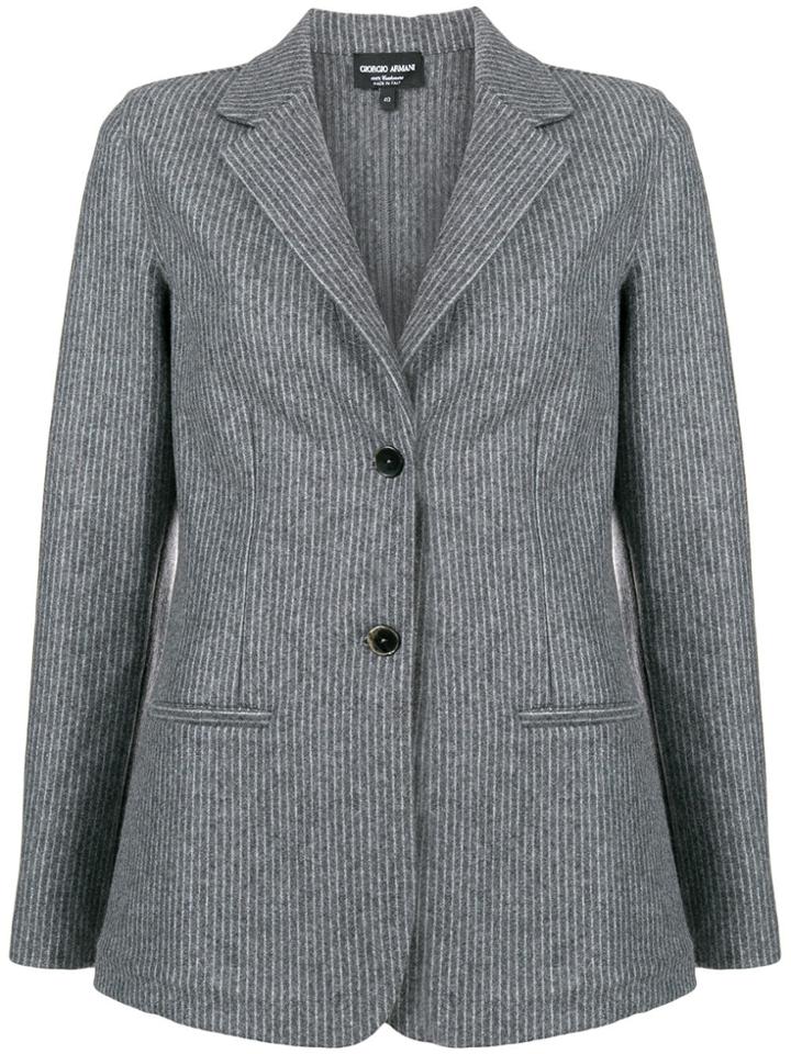Giorgio Armani Two Button Blazer - Grey
