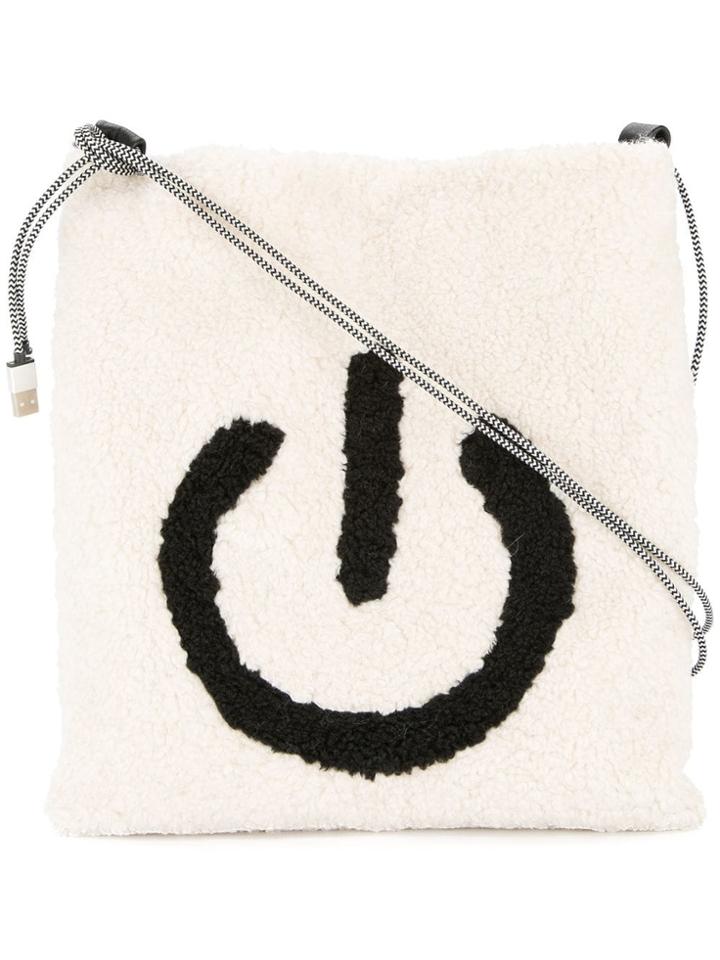 Tu Es Mon Trésor Power Button Bag - Nude & Neutrals