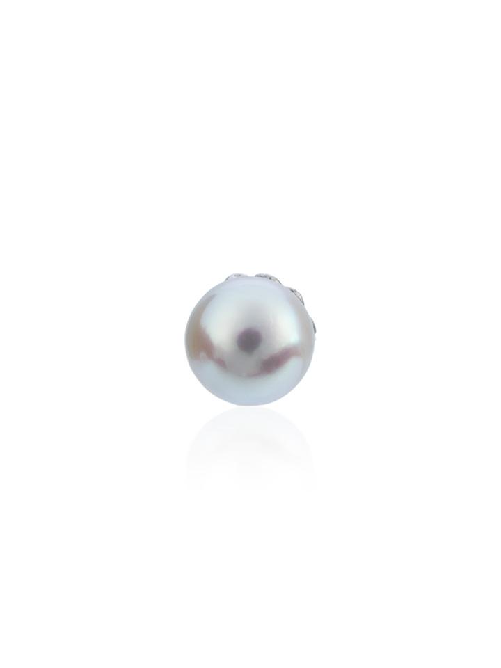 Yvonne Léon Pearl Stud - Metallic