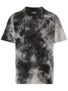 Represent Marble-print T-shirt - Black
