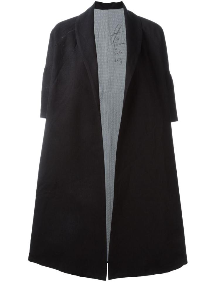 Geoffrey B. Small Oversized Open Coat