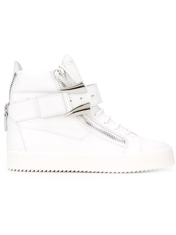 Giuseppe Zanotti Design Tusk Detail Hi-top Sneakers