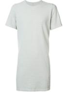 Rick Owens Drkshdw Longline T-shirt, Men's, Size: Small, Grey, Cotton