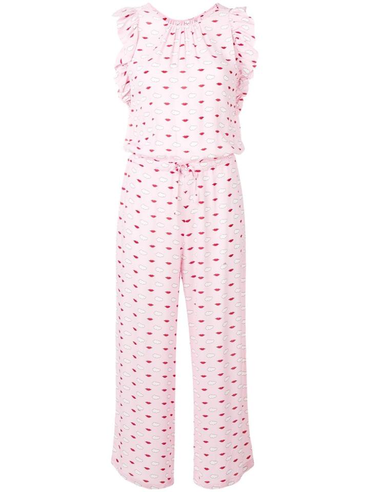 Vivetta Clouds & Lips Jumpsuit - Pink