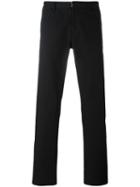 Maison Margiela Straight Trousers, Men's, Size: 46, Black, Cotton