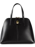 Christopher Kane Metal Crystal Pyramid Tote, Women's, Black, Leather