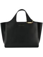 Victoria Beckham Logo Stamp Tote - Black