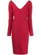 Gianluca Capannolo Eve Marie Midi Dress - Red