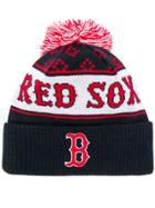 Marcelo Burlon County Of Milan Red Sox Knitted Hat - Black
